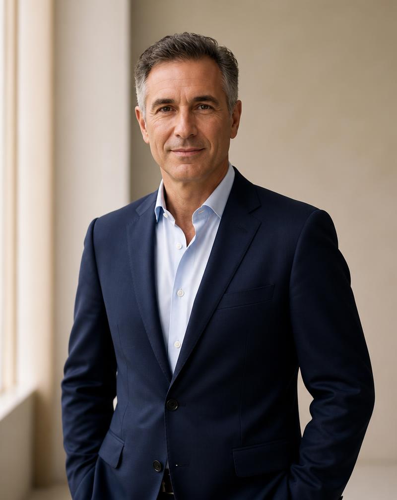 James Walker, Managing Partner — fictional profile portrait