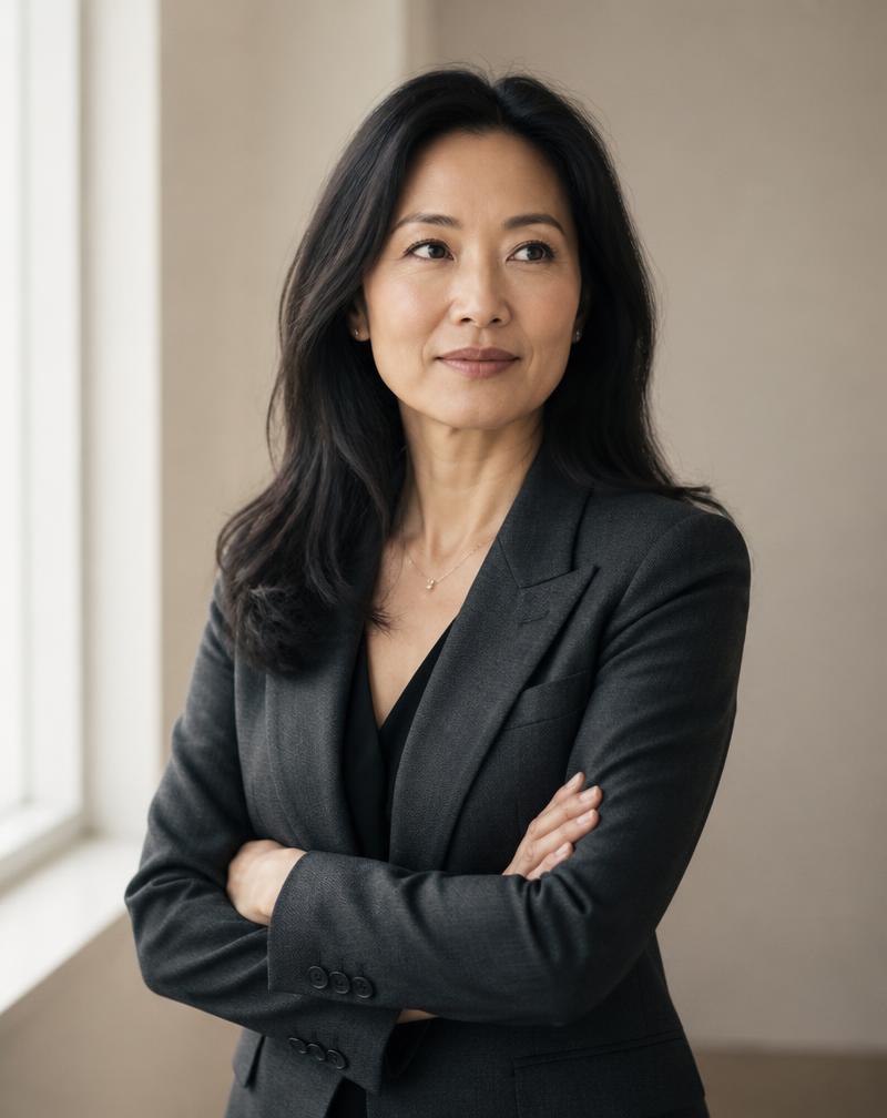 Sophia Chen, Partner — fictional profile portrait