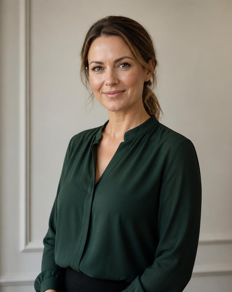 Emily Carter, Director — fictional profile portrait